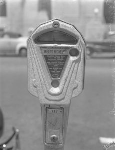 This early meter ate nickels. 