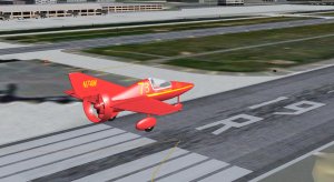 My Texas Gem ready to touch down at Santa Ana's 19R. 