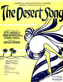 The Desert Song, 1926.