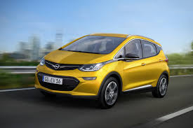 The Opel Ampera-e, Euro cousin of the Chevrolet Bolt. 
